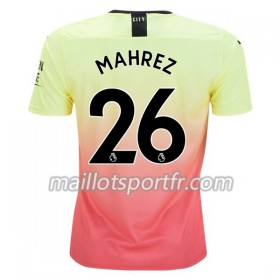 Maillot de Foot Manchester City Riyad Mahrez 26 Troisieme 2019/20